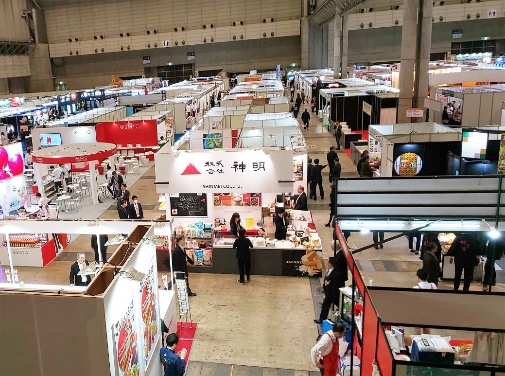 Many visitors at JAPAN FOOD’S EXPORT FAIR