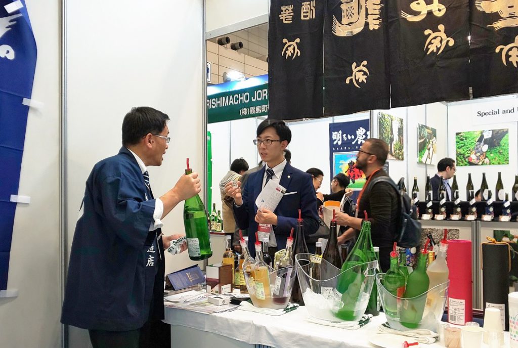 Many visitors at JAPAN FOOD’S EXPORT FAIR